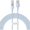 Baseus Gem USB A to USB C fast charging cable 2 m 100 W Blue
