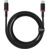 Baseus Dura Type C to Type C 100 W fast charging cable 2 m Black, Red