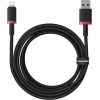 Baseus Dura Type A to IP 2.4A 2 m fast charging cable Black, Red