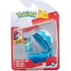 POKEMON W19 Clip ´N Go Poké bumbiņu komplekts ar figūru