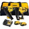 Instrumentu komplekts DeWalt DCK246P2-QW (DCN930 + DCN660); 18 V; 2x5,0 Ah akum.