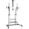 LOGILINK BP0084 TV monitor cart 60-100inch height adjustable 100kg max.
