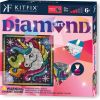 KITFIX Amatniecības komplekts Diamond Art dimantiņu māksla, Vienradzis