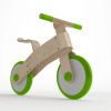 Bērnu koka Līdzsvara ritenis - Choppy bike (Zaļš)