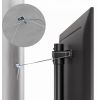 Maclean TV floor stand bracket, 32-70", max. VESA 400x400, max. 40kg, MC-494
