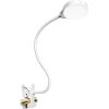 Clip on Reading Light Glocusent GLCSNTBL204 White