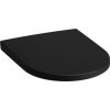 Laufen Pro A WC seat and cover, removable, with lowering system, chrome hinges Black Matt