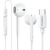 Choetech   Choetech USB-C In-Ear Headphones 1.2m - White