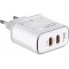 Wall charger LDNIO A2528M 2USB-C for Apple + USB-C - Lightning Cable