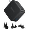Choetech PD6008 2xUSB-C PD 100W GaN mains charger