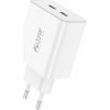 Wall charger Foneng EU50 PD 35W 2x USB-C ports (white)