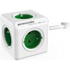 Allocacoc PowerCube Extended Type E power extension 1.5 m 5 AC outlet(s) Indoor Green