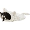 Guļvieta dzīvniekiem : Trixie Nelli cuddly sack, 34 × 23 × 55 cm, white|taupe