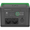 APC Schneider OffGrid Portable Power Station 330, 230V, 332Wh Lithium-ion, LCD, 2 CEE 7 3 Schuko outlets, Sinewave, 3 USB-A, 1 USB-C, Wireless Charger   PPS330-GR