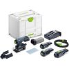 Orbitālā slīpmašīna Festool Rutscher RTSC 400 3,0 I-Set; 18 V; 2x3,0 Ah akum.
