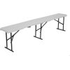NC3404 SALOKĀMS DĀRZA SOLS 183 CM WHITE NILS CAMP