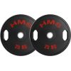 Svaru diski TOG25 RUBBERIZING OLIMPIC PLATE 2 x 25 KG HMS