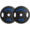 Svaru diski TOG20 RUBBERIZING OLIMPIC PLATE 2 x 20 KG HMS