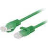 PATCHCORD KAT.6 UTP 2M ZIELONY FLUKE PASSED LANBERG 10-PACK