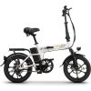 Elektriskais velosipēds SKYJET 16 Nitro balts