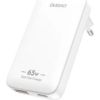 Dudao   GaN Dudao A65Q 65W USB-A / USB-C PD Ultra-Thin Travel Wall Charger EU / US - White GaN Dudao A65Q 65W USB-A / USB-C PD Ultra-Thin Travel Wall Charger EU / US - White White