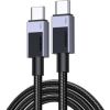 Ugreen   Type C 2.0 Male To Type C 2.0 Male 5A Data Cable 2M Black