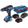 Akumulatora urbjmašīna-skrūvgriezis Bosch GSR 18V-65 Professional; 18 V; 2x5,0 Ah akum. + L-Case