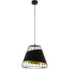 Gr.l.-AUSTELL 60W E27 melna/zelta