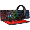 EXTRALINK GAMING SET TF800 4IN1 LED KEYBOARD+MOUSE+PAD+HEADSET
