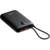 Swissten Voltbox 35W Ārējās uzlādes Baterija 30000 mAh ar iebūvētiem USB-C un Lightning kabeļiem