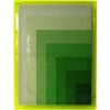 Wall art WALLY 60x80cm, green, acrylic