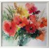 Wall art WALLY 40x40cm, marigolds