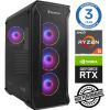 INTOP Ryzen 5 5500 32GB 250SSD M.2 NVME RTX5070 12GB no-OS