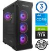 INTOP i5-12400F 16GB 250SSD M.2 NVME+2TB RTX5070 12GB no-OS