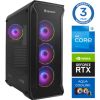 INTOP AQUA i5-14400F 16GB DDR5 500SSD M.2 NVME RTX5070 12GB no-OS