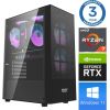 INTOP Ryzen 7 5700X 16GB 500SSD M.2 NVME RTX3050 6GB WIN11Pro