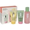Clinique CLINIQUE SET (ALL ABOUT CLEAN 30ML+CLARIFYING LOTION EXFOLIATOR 60ML+MOISTURIZING GEL 30ML)