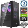 INTOP Ryzen 5 5500 32GB 250SSD M.2 NVME RTX4060 8GB no-OS