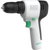 Black&decker BLACK+DECKER reviva cordless drill/driver, 12 volts (white/black, integrated Li-ion battery 1.5 Ah)