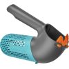GARDENA combisystem Berry Collector Set, Fruit Picker (black/turquoise, with telescopic handle)