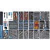 Gedore tool trolley 1500 ES-03-2004 0810 (blue / black, incl. 325 tools)