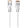 Ubiquiti UACC-Cable-Patch-EL-3M-W networking cable Translucent, White Cat6