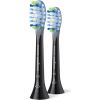 Philips Sonicare C3 Premium Plaque Defence zobu birstes uzgalis (2gab) melns