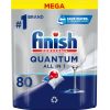 Tabletes trauku mazg.mašīnai  Finish Quantum All in 1 80 gb.