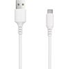 Setty cable USB - USB-C 1,0 m 3A, balts
