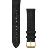 Garmin Luxe Быстросъемный кожаный ремешок, 20 мм, Черный