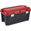 Keter Коробка с крышкой Totem 80л 79,5x39,5x37,1см черный/красный