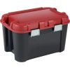 Keter Коробка с крышкой Totem 60л 59x39,5x36см черный/красный