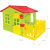 Mochtoys Детский домик садовый с забором 190x127x118  cm 12243
