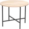 Coffee table HANNES 50x50xH40cm, rustic melamine